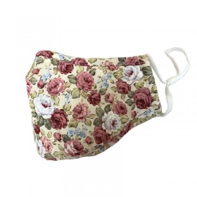 KN95 Adult Washable Cotton Mask - Flower (#1 - #21) with 2 Filter